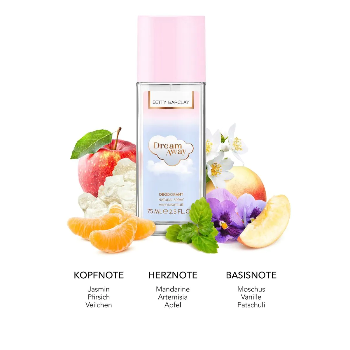 Betty Barclay Dream Away - Dezodorant perfumowany 75ml
