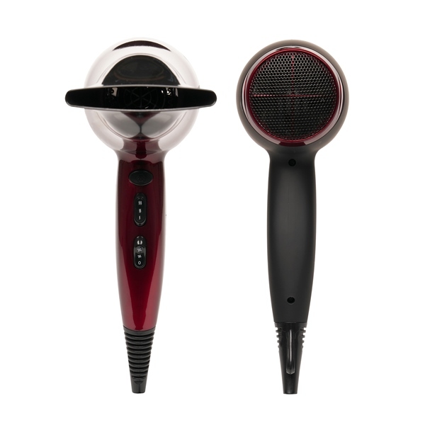 Secador de pelo Paul Anthony Ultra Pro de 2200 W con difusor - Rojo intenso