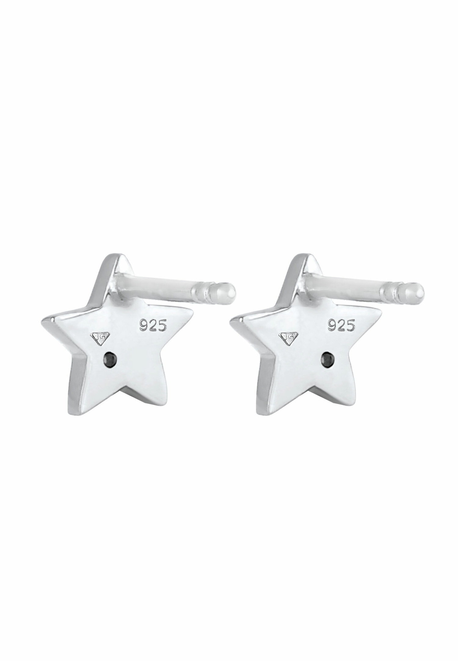 Elli Astro enfants étoiles jouant avec la pierre de zircone en argent sterling 925