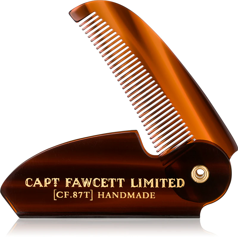 Skládací hřeben na knír Captain Fawcett Accessories