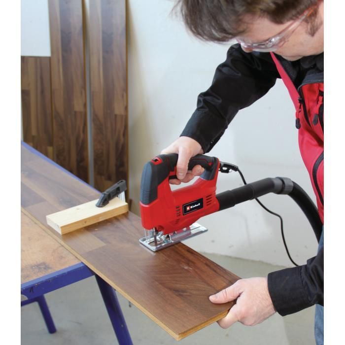 Einhell Scie sauteuse TC-JS 60/1 (400 W, 240 V, Maximum 60 mm, 45 ° Inclinaison Coupe, vitesse de rotation électronique)