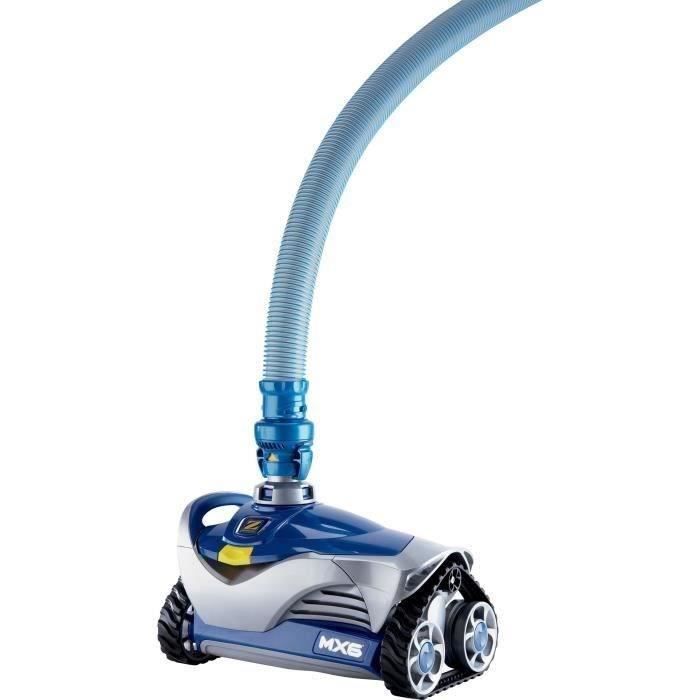 ZODIAC - Robot nettoyeur aspirateur hydraulique fond et parois - MX6 - Pour piscines jusqu'à 10x5m