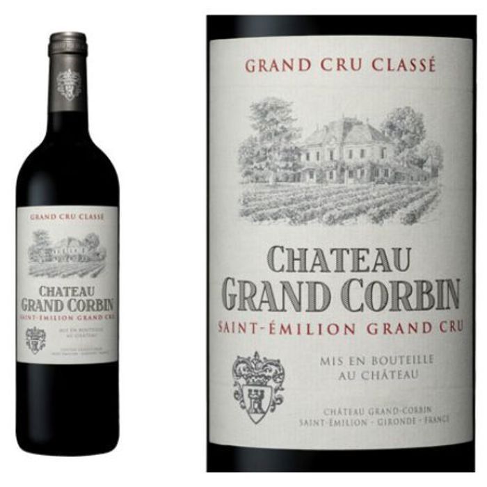 Château Grand Corbin 2016 Saint-Emilion Grand Cru - Vin Rouge de Bordeaux