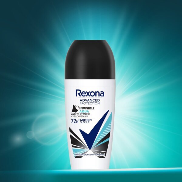 Rexona Advanced Protection Invisible Aqua antiperspirantni valjček<br>50ml