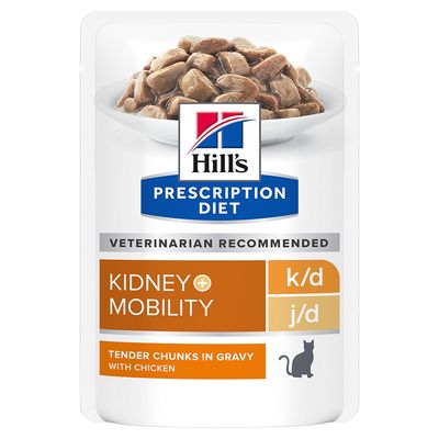 Hill's Prescription Diet Feline k/d+Mobility Kidney+Articulation Care - Pui