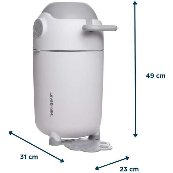 Cestino per pannolini - THERMOBABY - Non è necessario alcun tipo di ricarica