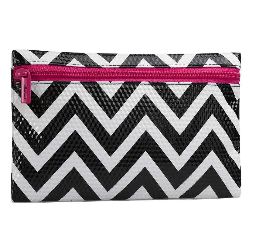 Milucca Small Makeup Bag Black&White