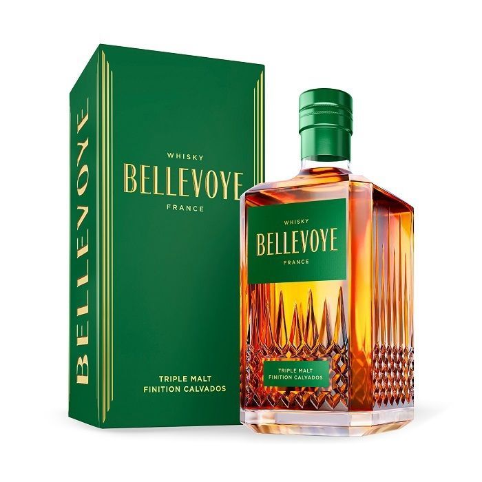 BELLEVOYE - GREEN - Whisky - Triple Malt - Origine: Francia - 43% di alcol - bottiglia da 70 cl