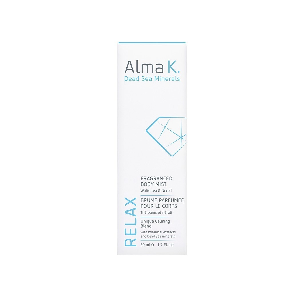 Alma K Body Care parfumski sprej za telo z belim čajem in nerolijem - 50 ml