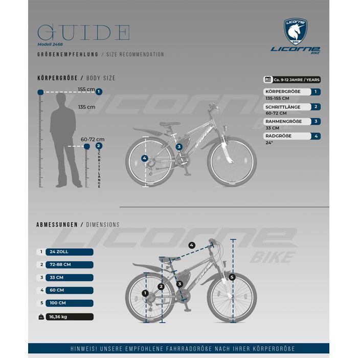 Un VTT pour tous ceux qui recherchent un compagnon pour le quotidien et le tout-terrain. [Noir/Rouge/Gris, 24]