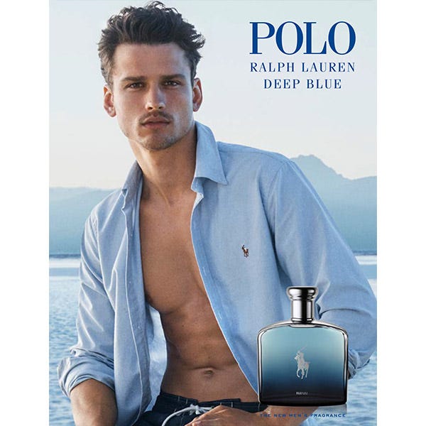 Polo tamsiai mėlyni