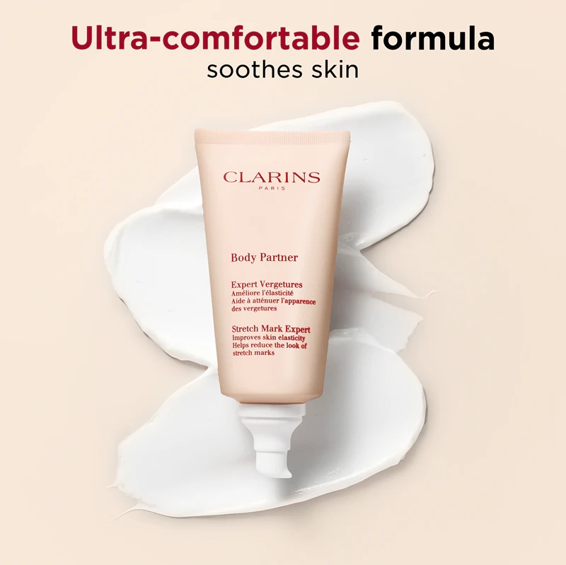 Clarins Body Partner Stretch Mark Expert умирујућа крема за тело која смањује постојеће стрије и спречава стварање нових