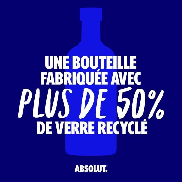 Absolut - Vodka sueco original - 40,0% vol. - 100 cl