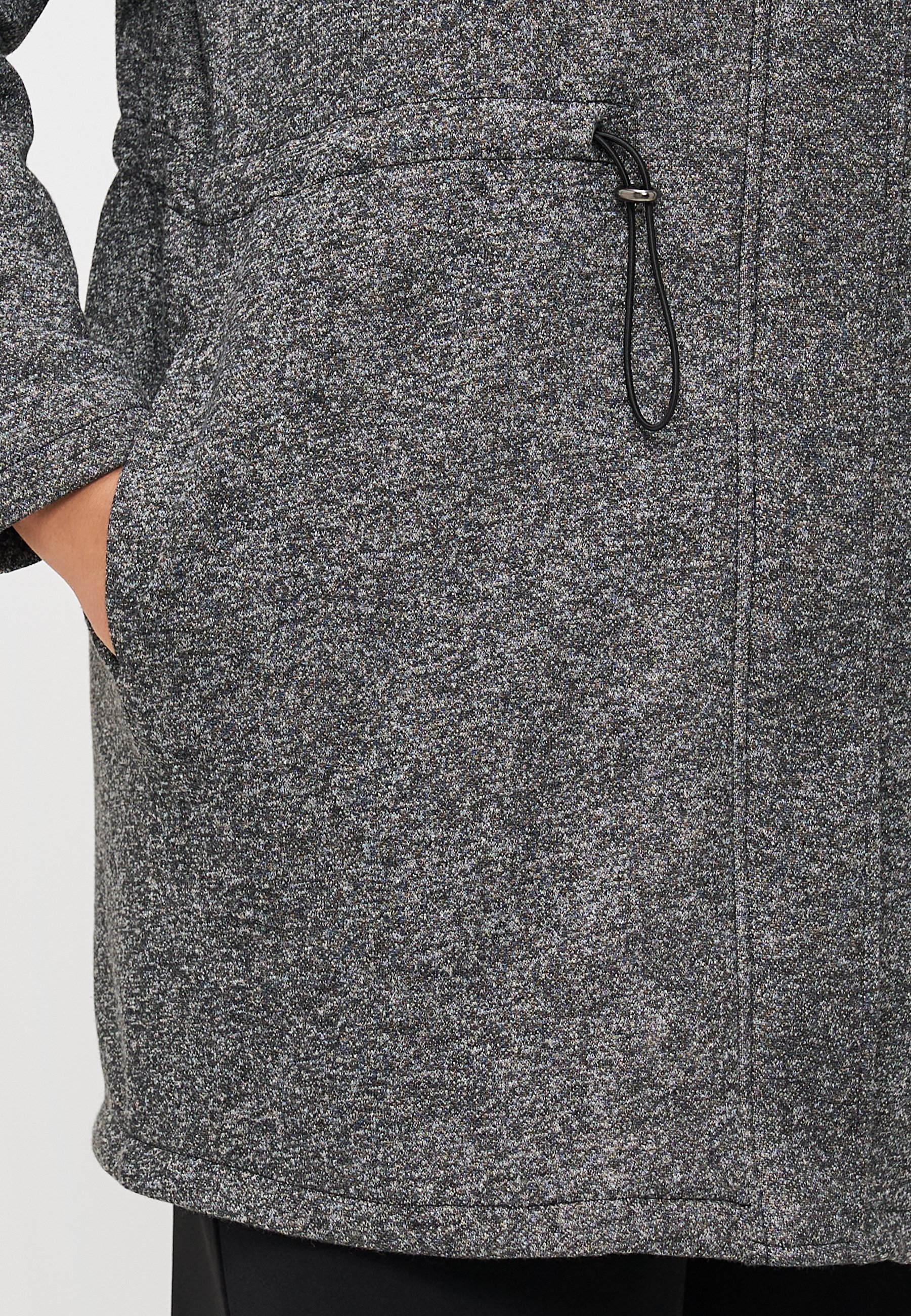 NUR Carmakoma CARSEDONA LIFE LIGHT HOOD - Parka - dunkelgrau meliert