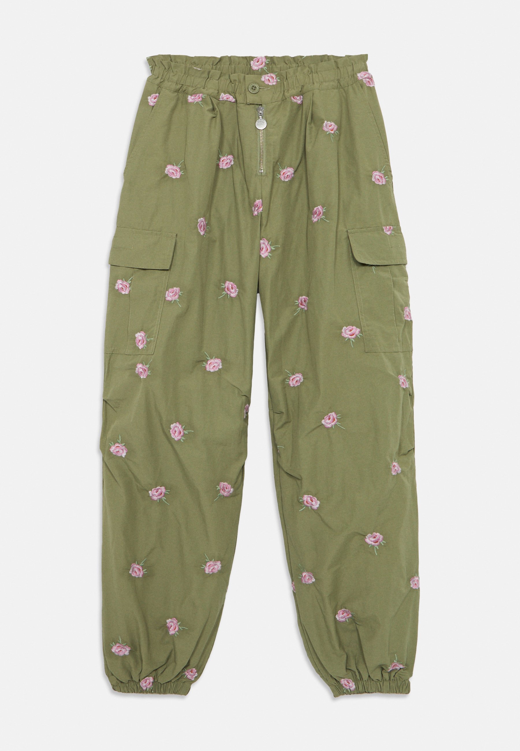Stella McCartney Kinderbroek - Cargobroek - kaki