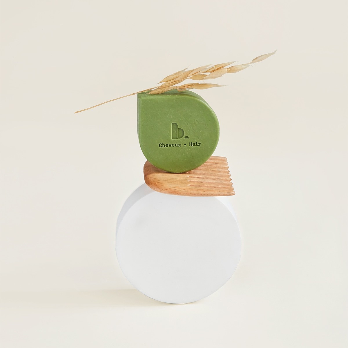 Beaudy Shampoing Solide Cheveux Normaux - Huiles d'Amande & d'Avoine
