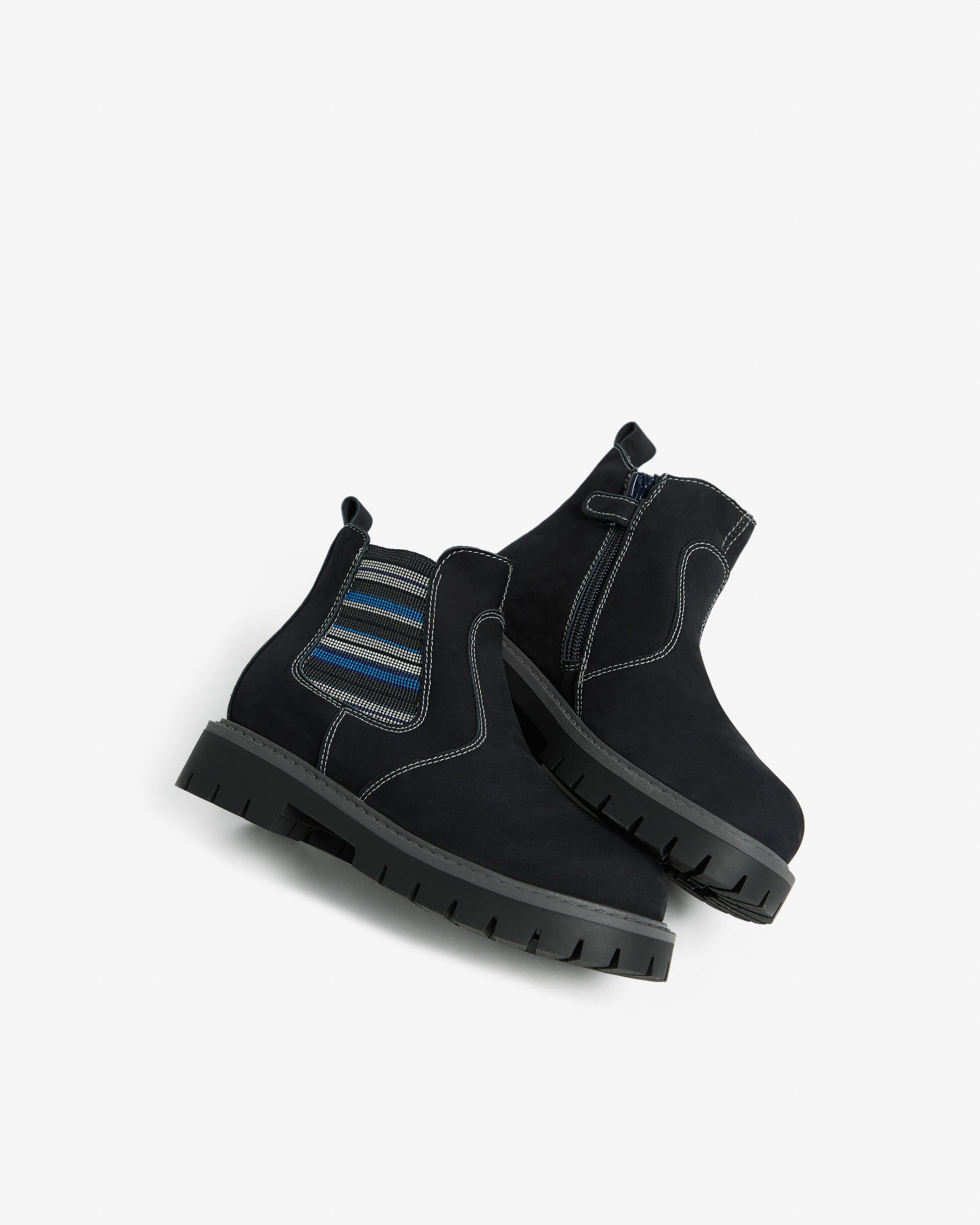  Leder-Ankle-Boots für Jungen