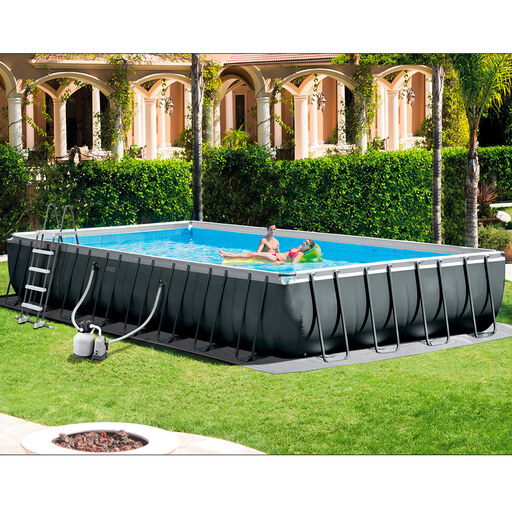 Intex Deluxe paket nadzemnog bazena + filter pumpa i klorinator