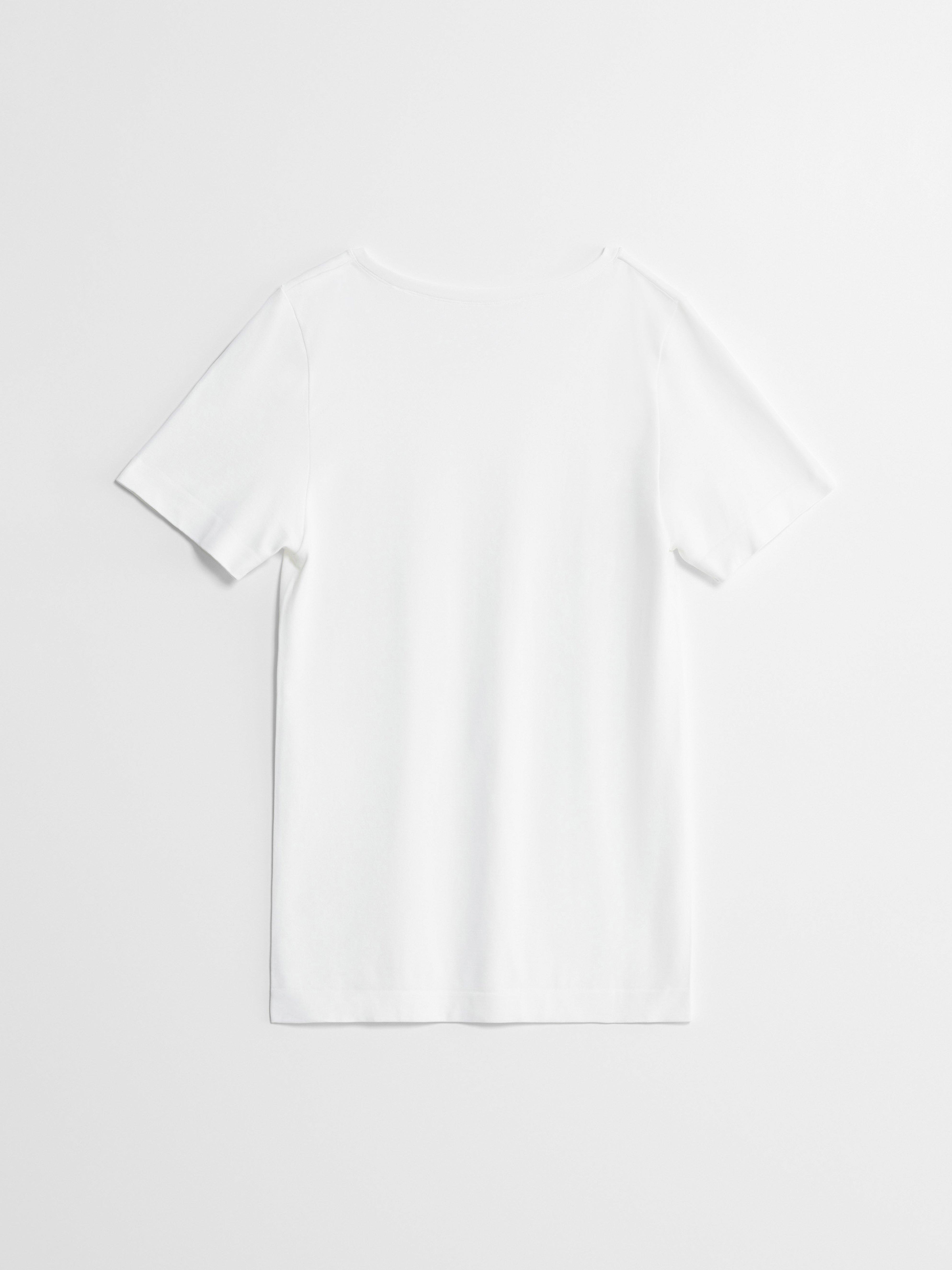 Klimakteriekläder – T-shirt – Femme Technique Blanc Léger