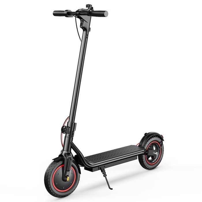 Patinete eléctrico plegable AGILERIDE AS-B3 de 10 pulgadas para adultos, autonomía de 27 a 37 km, batería de 36 V y 10,5 Ah, motor de 500 W.