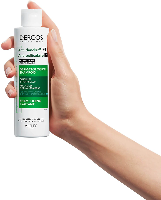 Shampoo Anticaspa Vichy Dercos para Cabelos Normais a Oleosos
