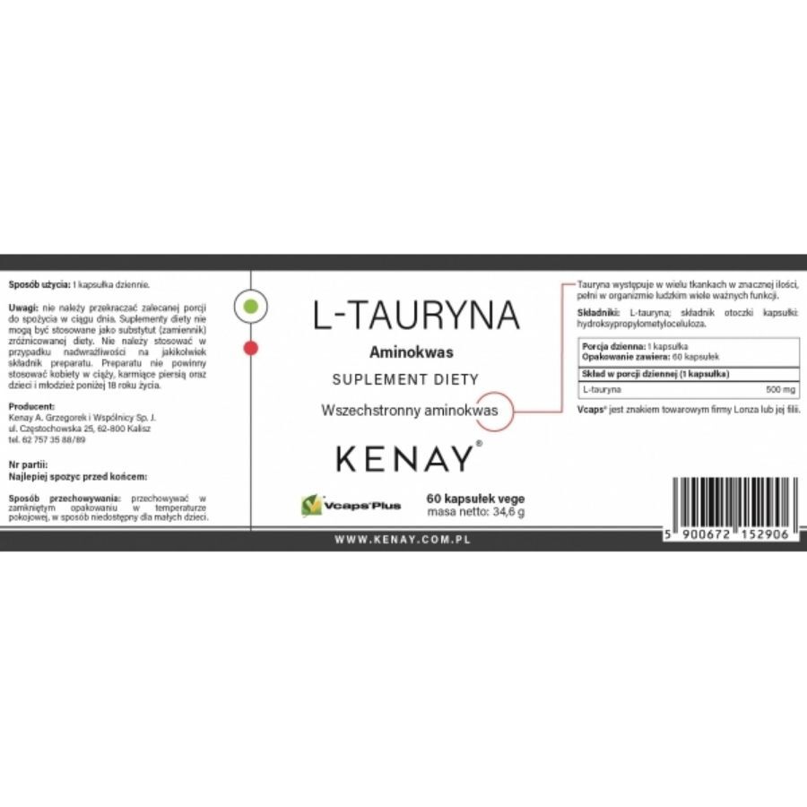 Kenay L-Tauryna Aminokwas