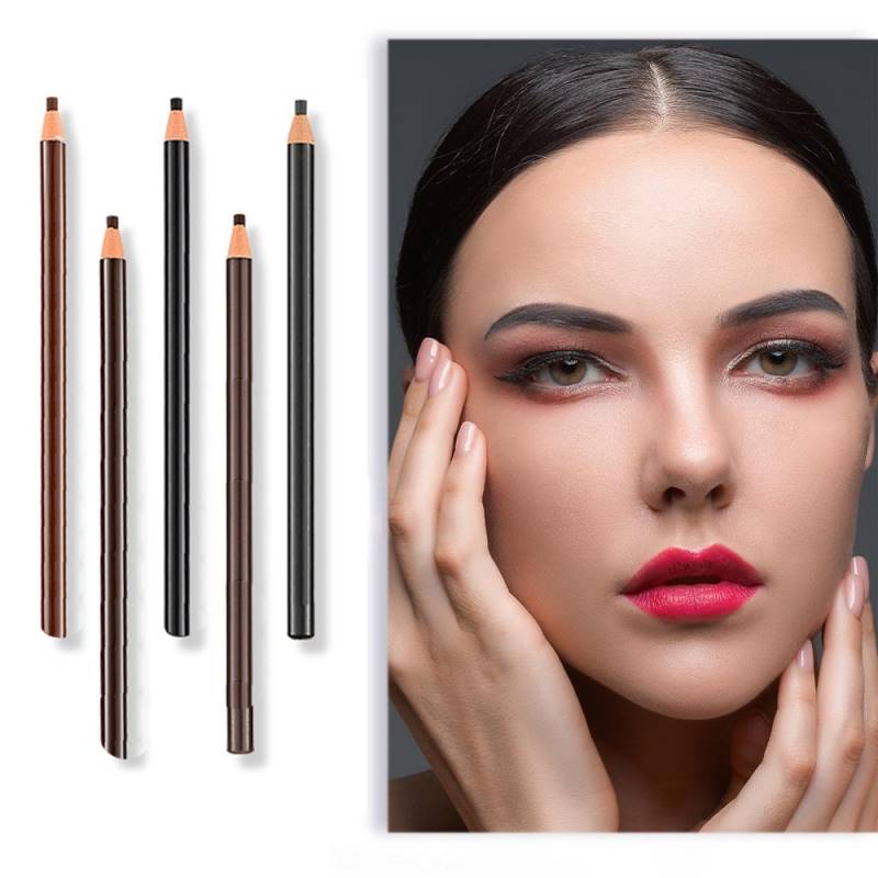 crayon à sourcils waterproof longue tenue, application facile, maquillage naturel.