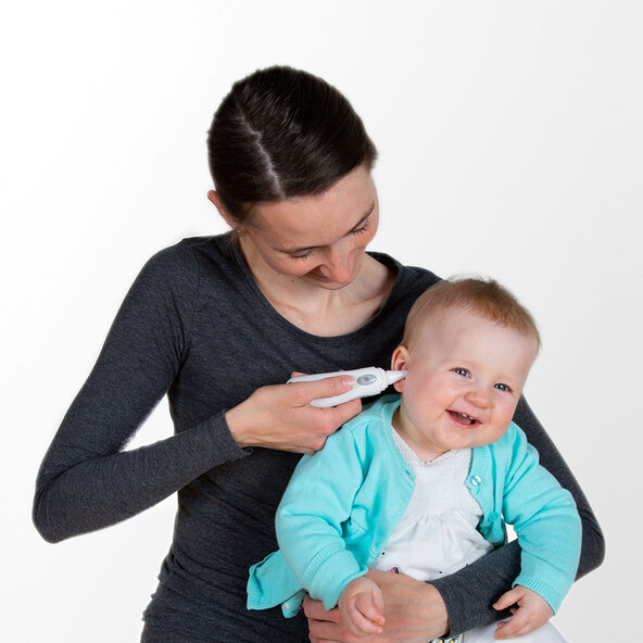 Infrared forehead/ear thermometer