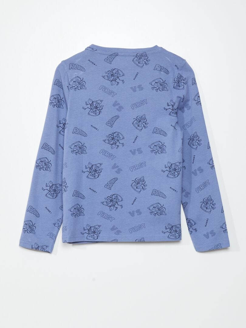 Jersey T-shirt - So Easy - BLAUW