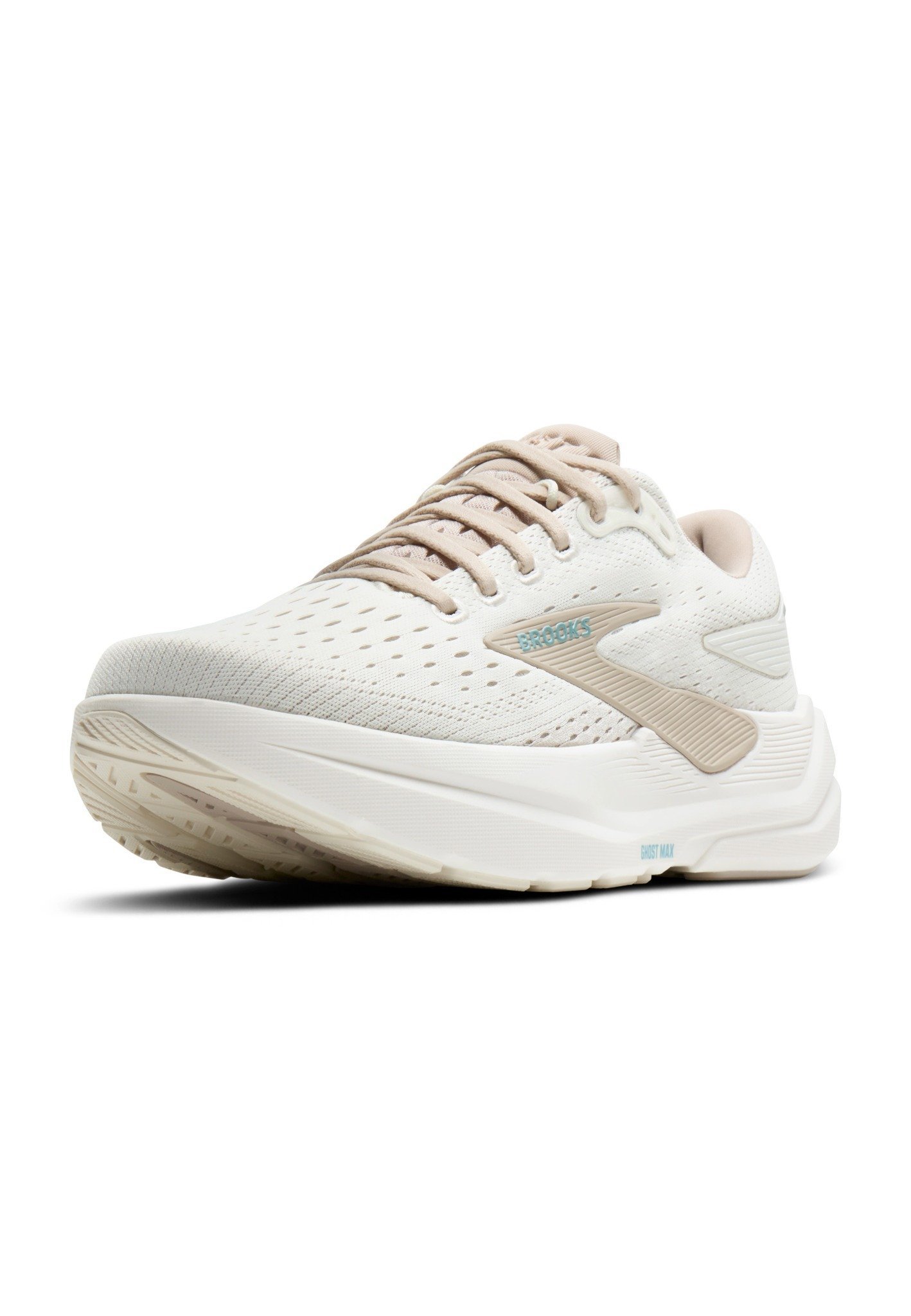 Brooks GHOST MAX 3 - Chaussures de course sur route - Gris château coco bleu