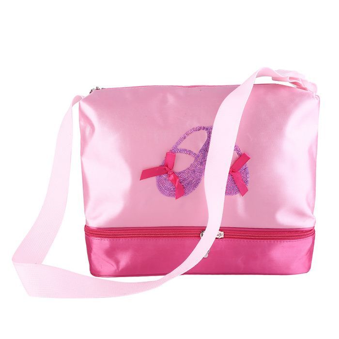 Bolso de ballet para niñas, bolso de bailarina infantil, bolso de hombro de baile con lentejuelas