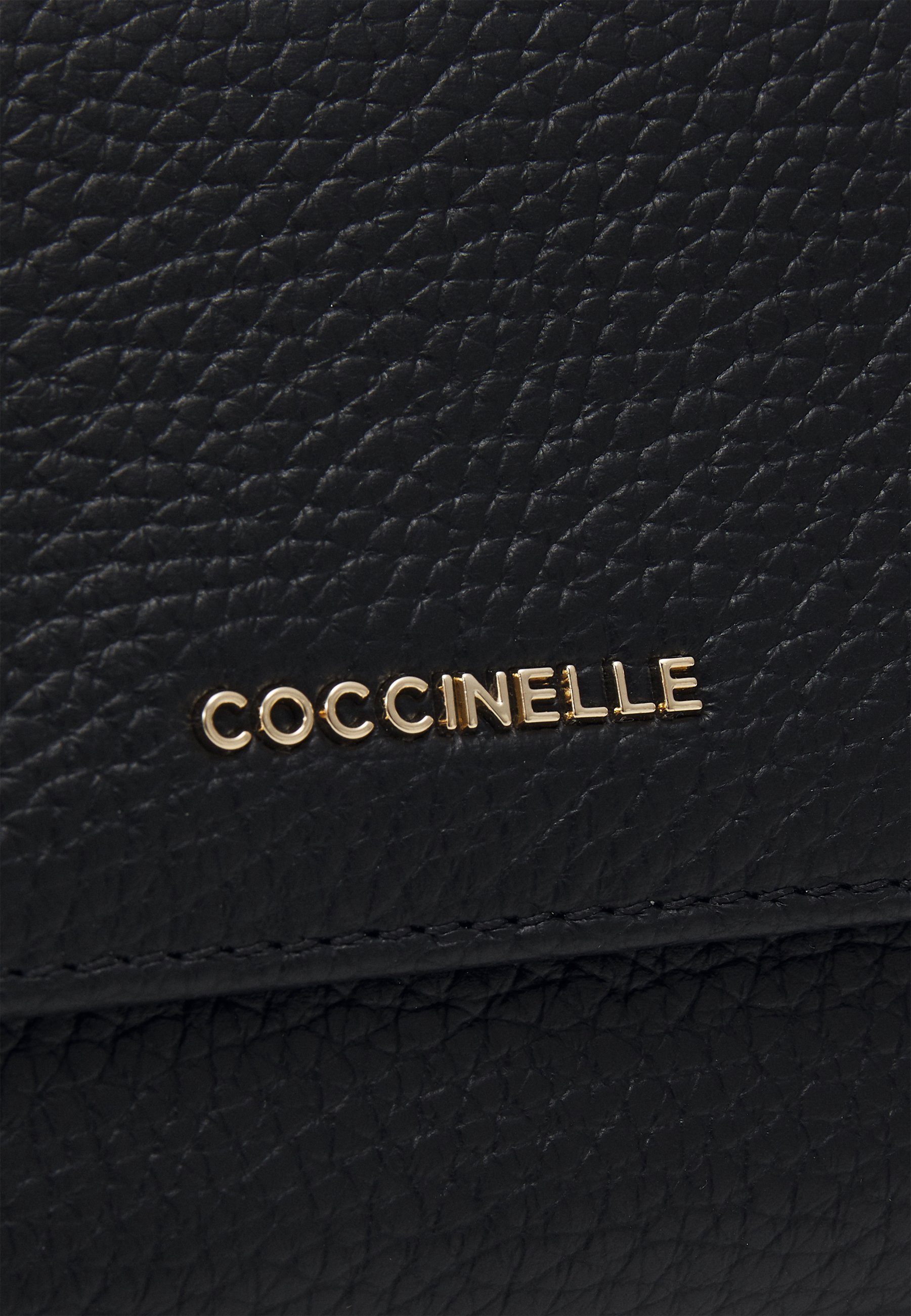 Coccinelle METALLIC SOFT - Portefeuille - noir