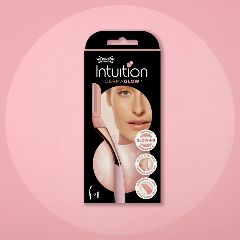 Holiaci strojček Wilkinson Sword Intuition Dermaglow + 2 náhradné hlavice