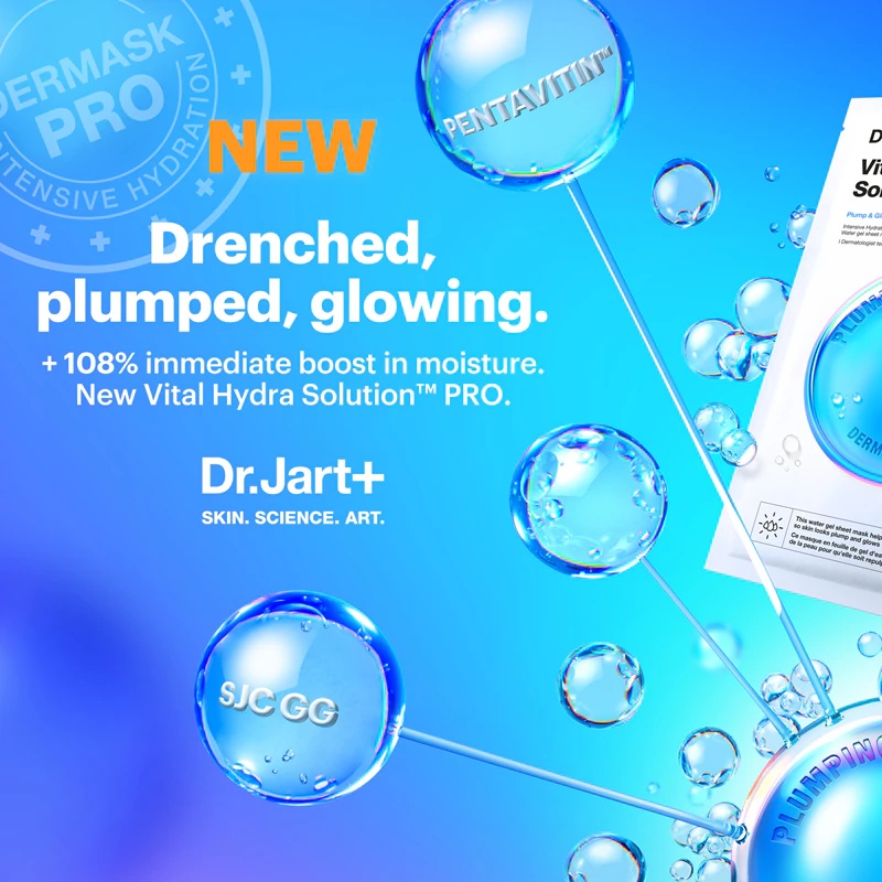 Dr. Jart+ Vital Hydra Solution™ intensyviai drėkinanti kaukė