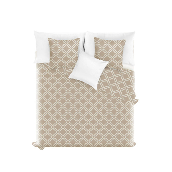 Narzuta Clover beżowa 220x240 Spod Igły i Nitki
