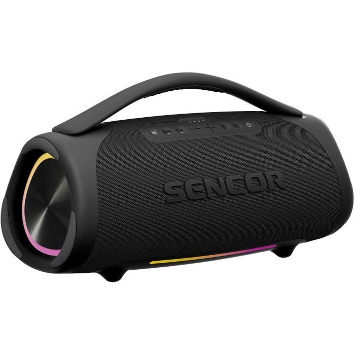 Altavoz Bluetooth resistente al agua - SENCOR - RESONEX MEGA - 190W - 5 altavoces - IPX7 - Negro