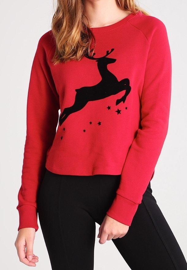 Sweat-shirt VILA - rouge