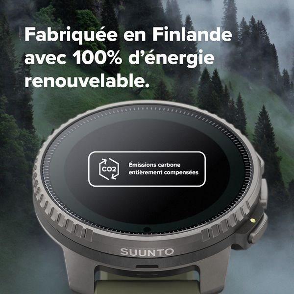 Montre connectée sport GPS - ALTIMETRE - SUUNTO - VERTICAL - All Black - Diamètre écran 49 mm