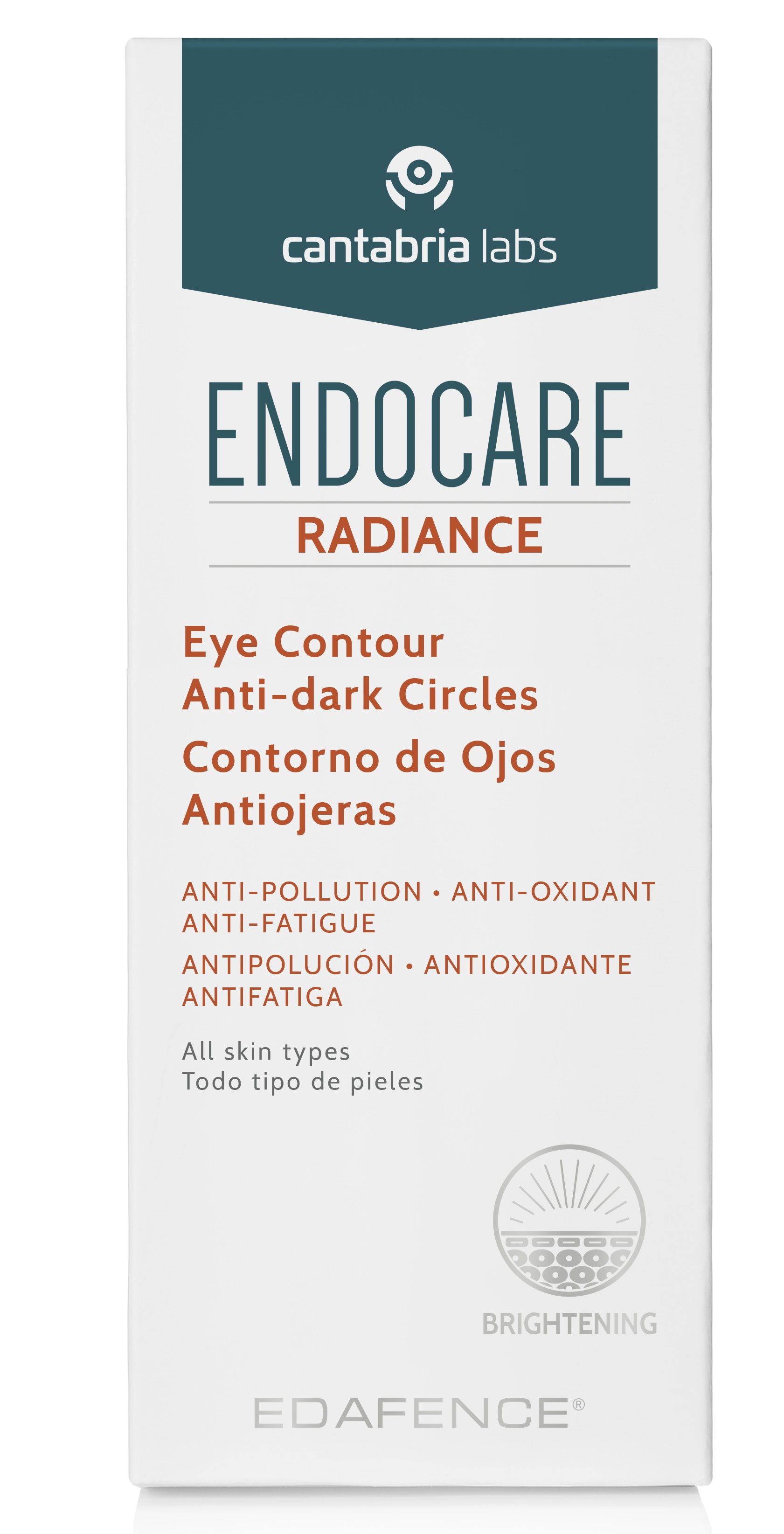 „Endocare Radiance“ paakių kremas nuo tamsių ratilų Paakių kremas