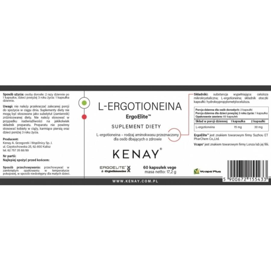 Kenay L-Ergotioneina Ergoelite