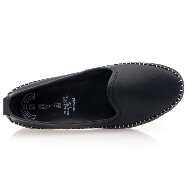 Naisten siniset loaferit/veneilykengät