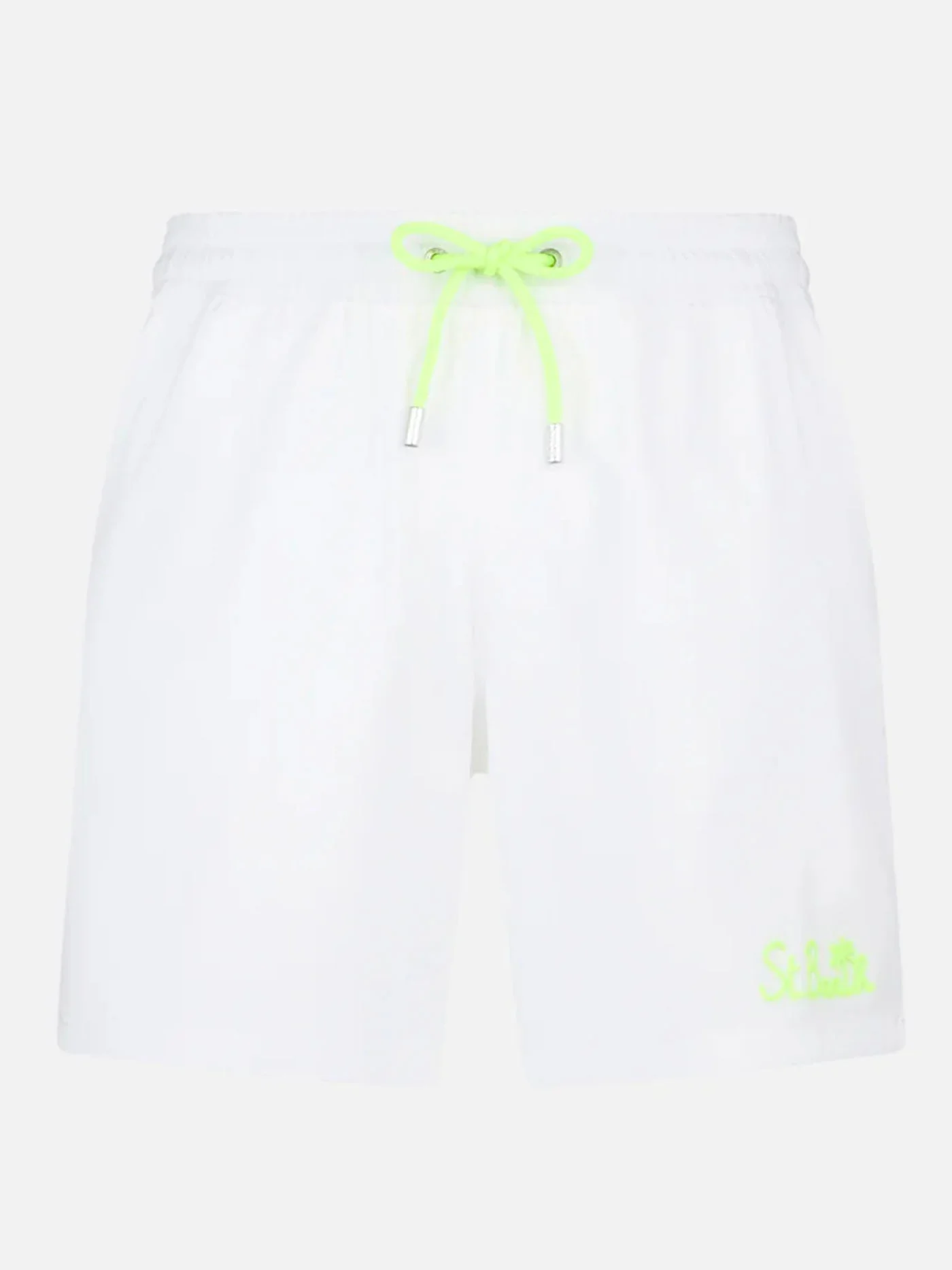 Witte comfortabele zwemkleding voor heren