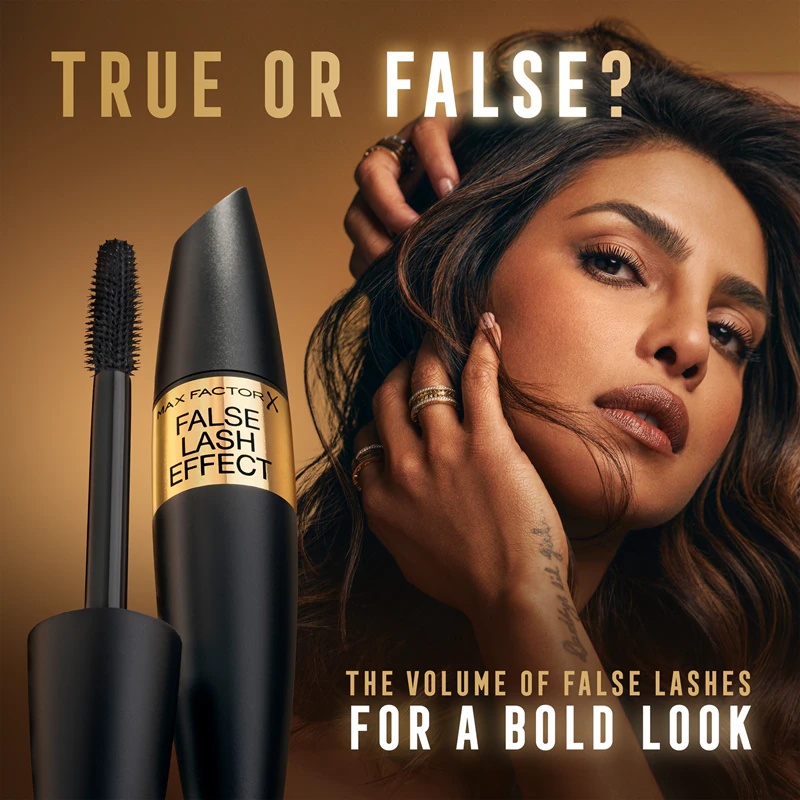 Vodoodporna maskara Max Factor False Lash Effect, ki doda volumen in loči trepalnice.