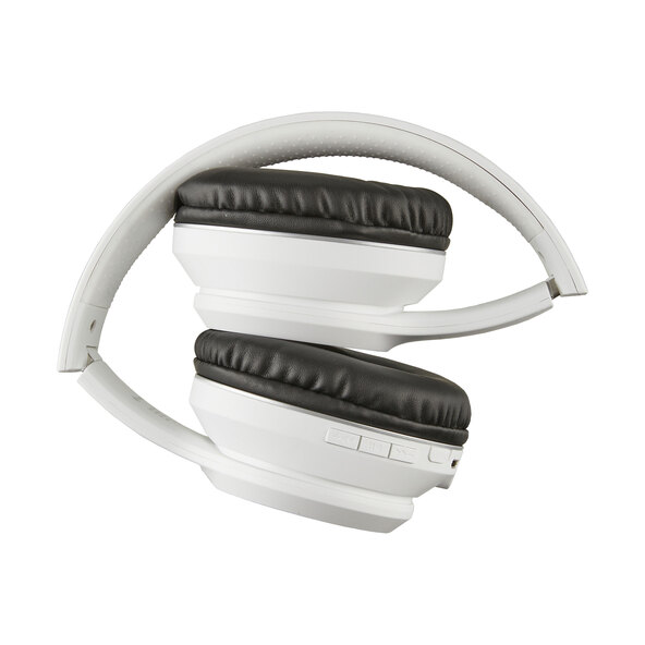 Bluetooth over-ear headphones, white