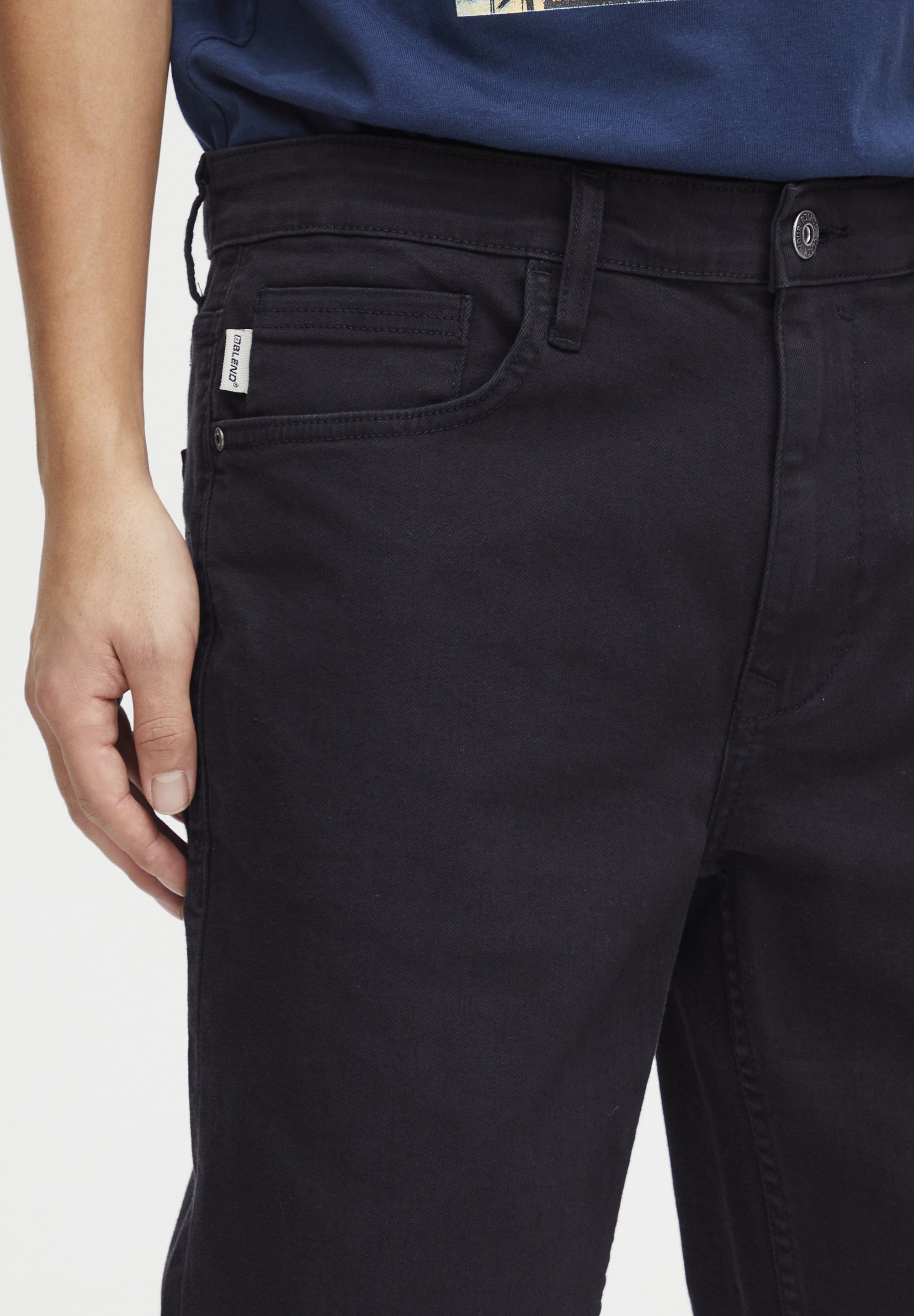 Džínové kraťasy - black