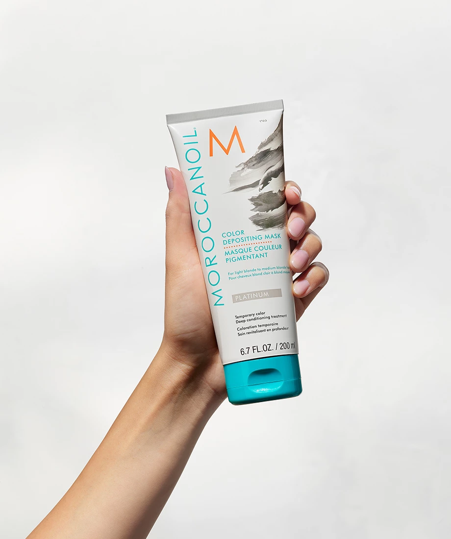 Platinasta maska za nanošenje boje 200 ml - Moroccanoil