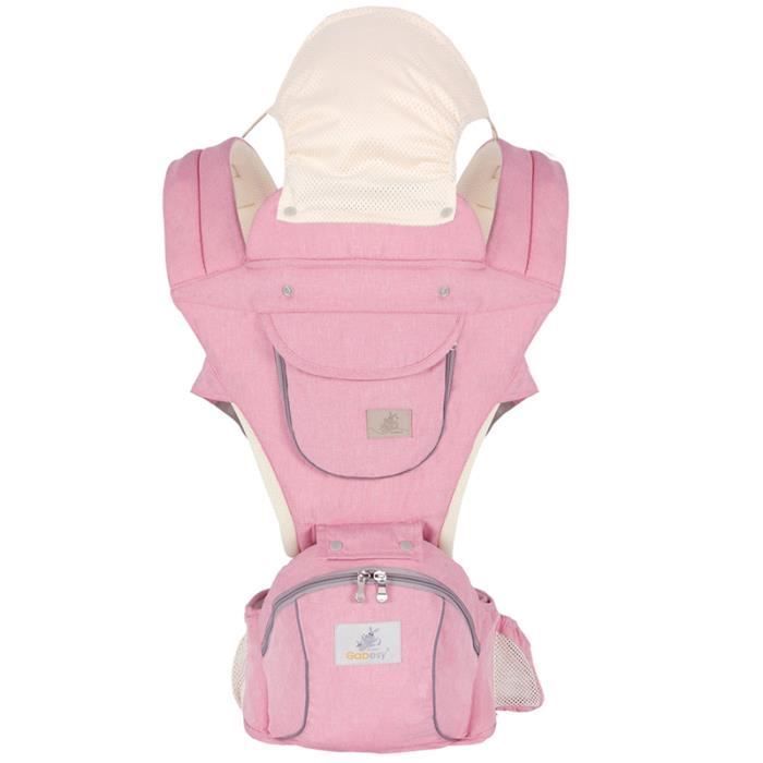 Front-Facing Baby Carrier, Hiking Backpack, Breathable for 0-36 Months - Pink