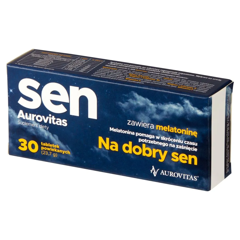 Sen Aurovitas tabletki powlekane - 30 tabl.