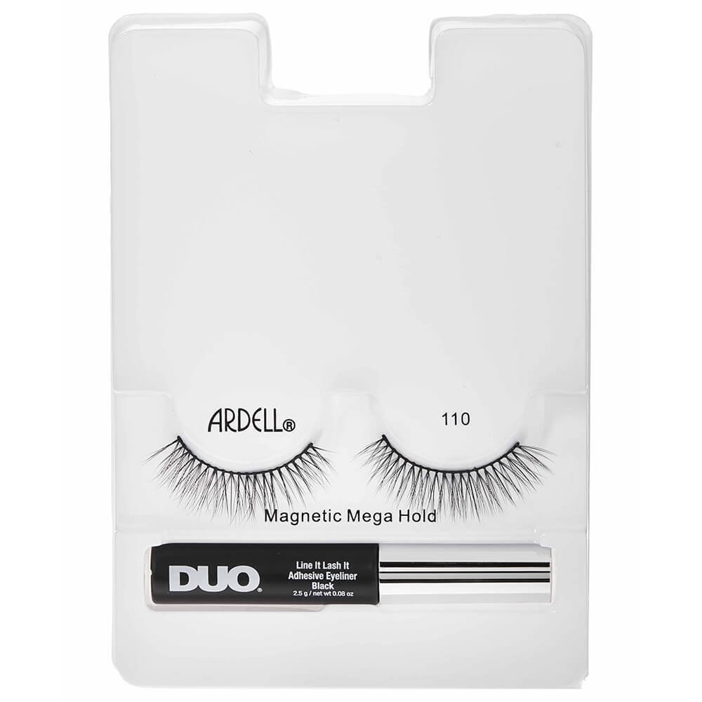 Ardell Faux-cils magnétiques MegaHold 110 Ardell et Colle Eyeliner Duo
