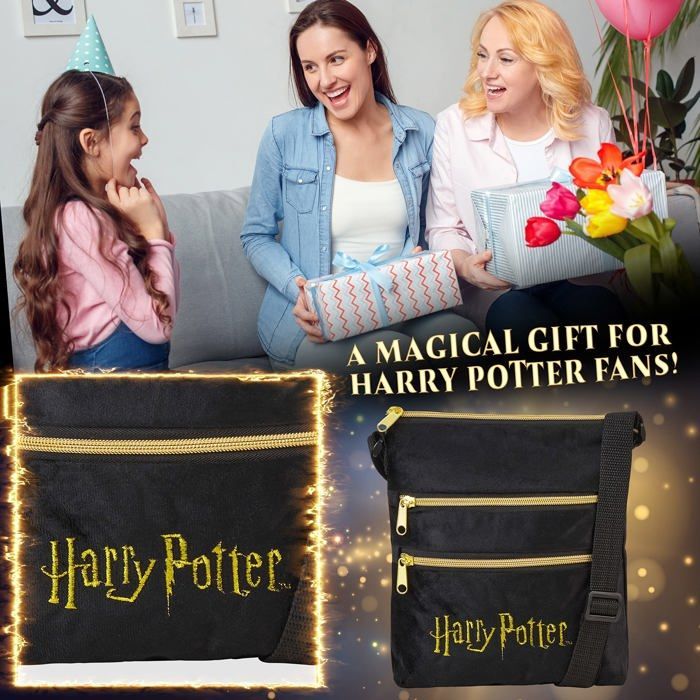 Bolso de mano - Harry Potter - William Lamb - Poliéster - 25x22x3 cm - Correa para el hombro